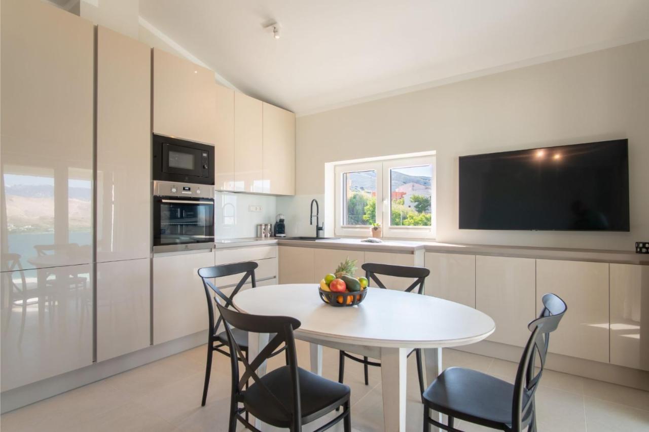 Apartvilla Pag Pag Town Eksteriør bilde