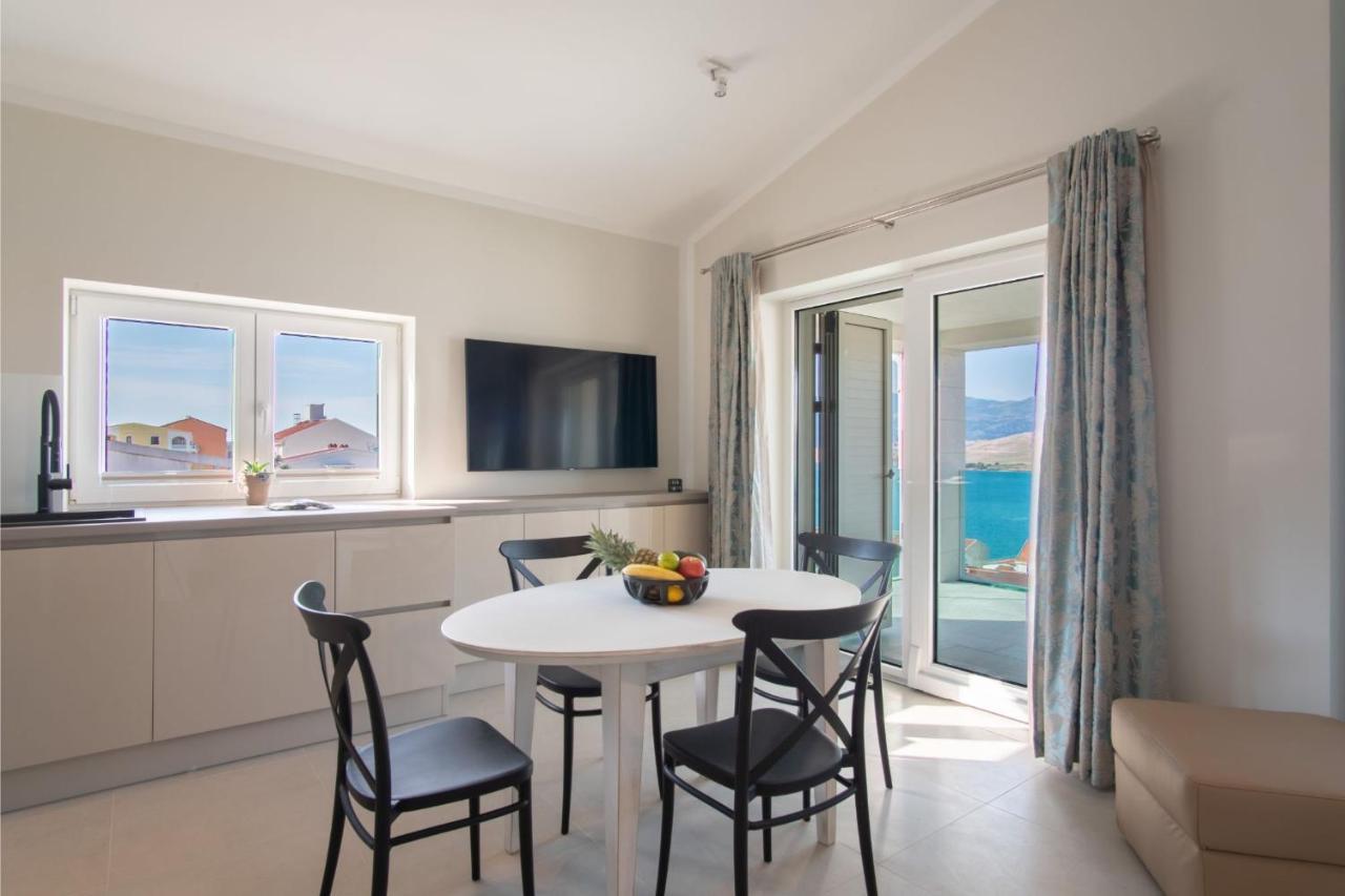 Apartvilla Pag Pag Town Eksteriør bilde