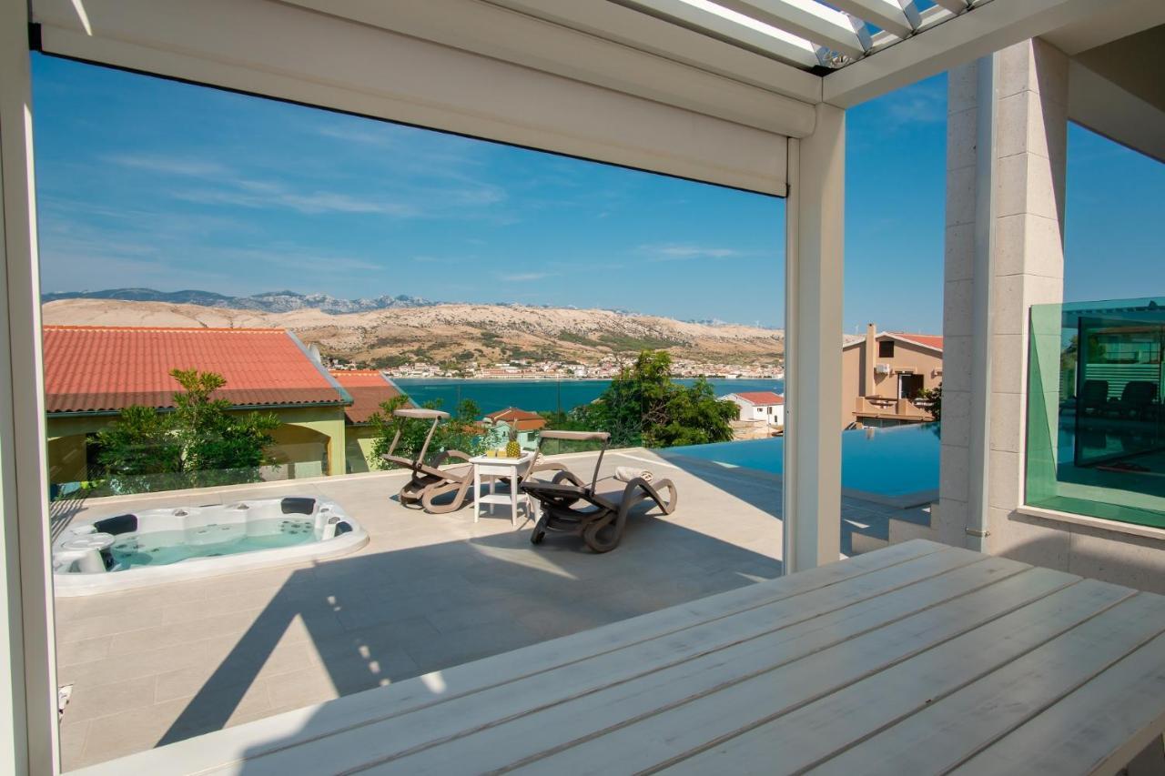 Apartvilla Pag Pag Town Eksteriør bilde