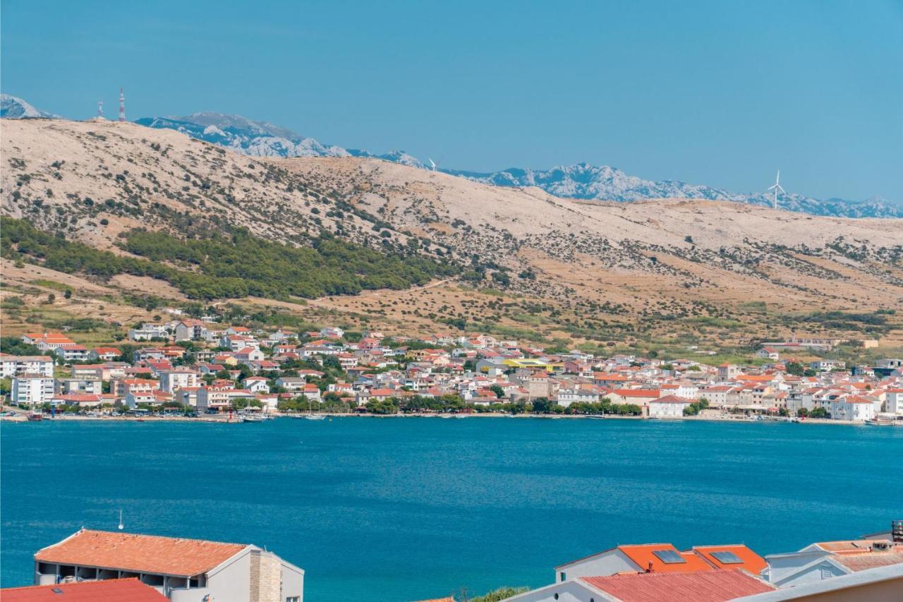 Apartvilla Pag Pag Town Eksteriør bilde