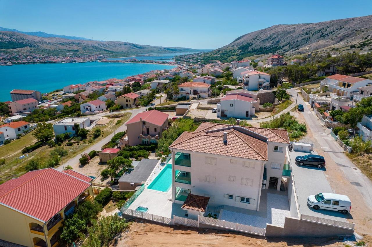 Apartvilla Pag Pag Town Eksteriør bilde