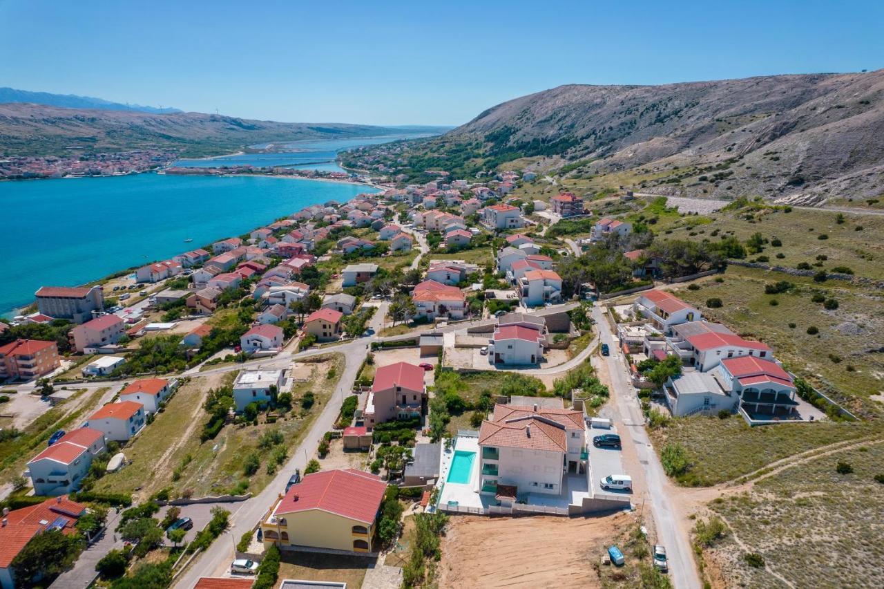 Apartvilla Pag Pag Town Eksteriør bilde