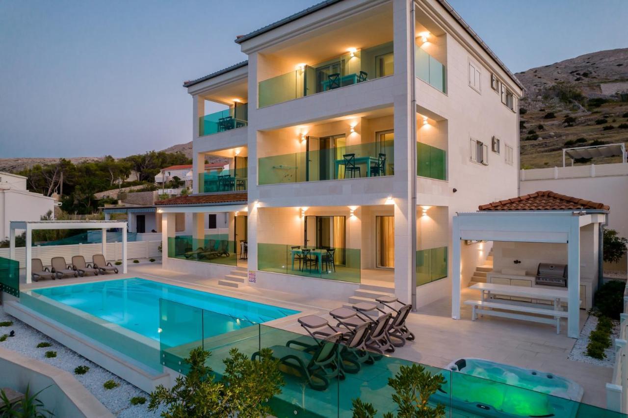 Apartvilla Pag Pag Town Eksteriør bilde