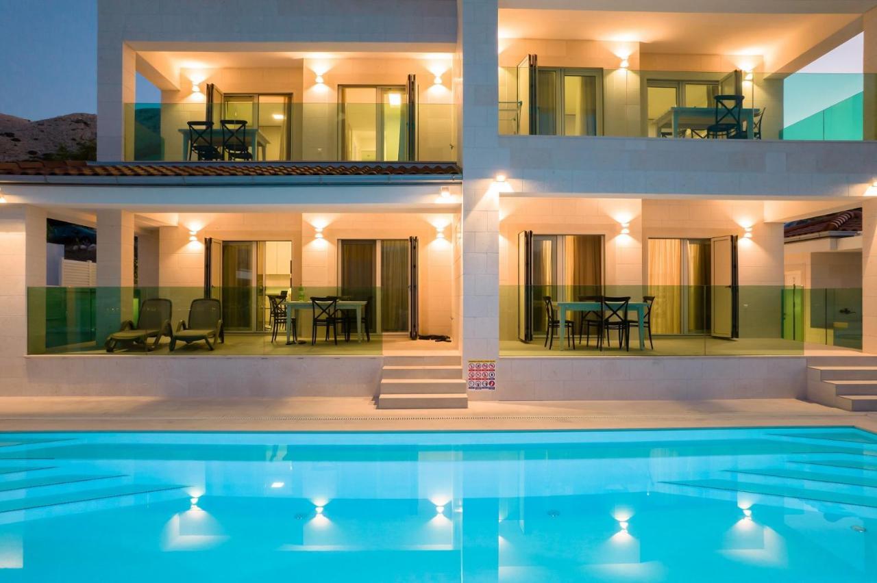 Apartvilla Pag Pag Town Eksteriør bilde